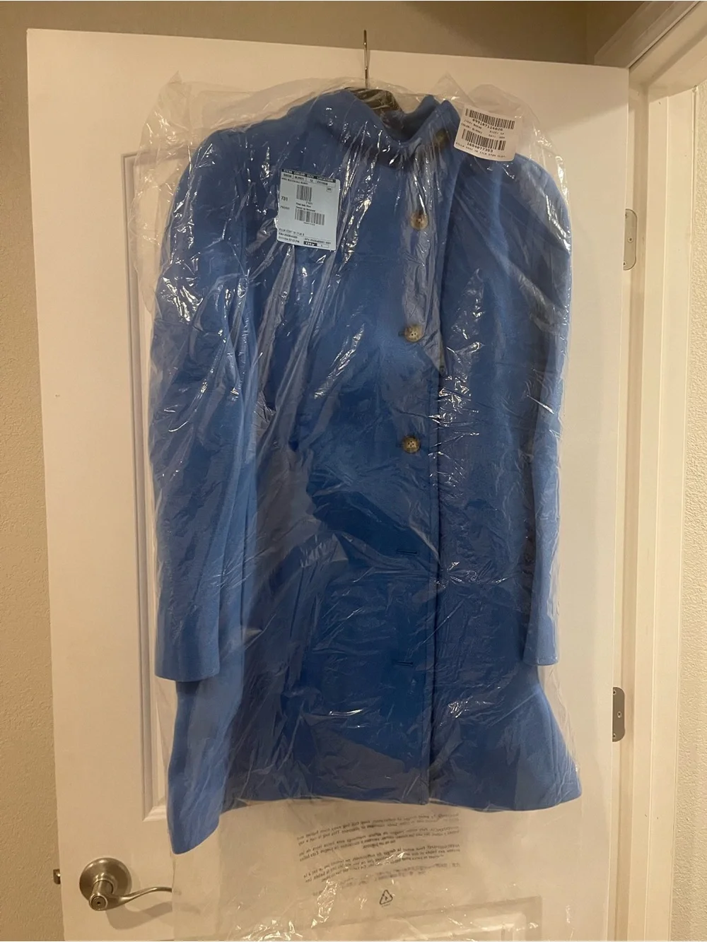 J. Crew Blue villa coat in Italian stadium-cloth
wool - Picture 6 of 11